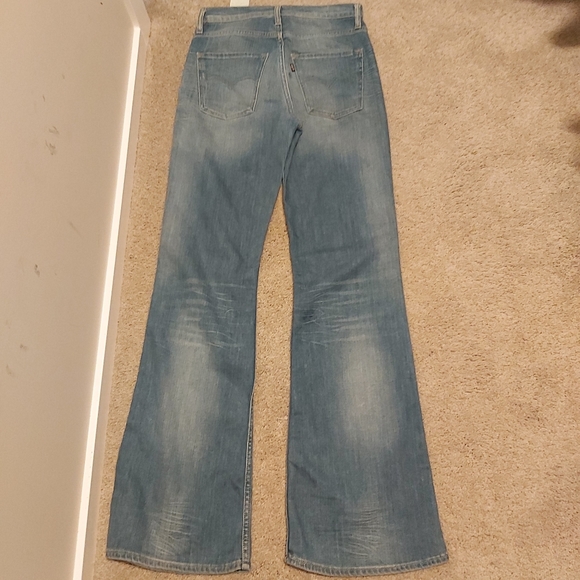 High waisted flared Levi’s jeans size 25 - Picture 2 of 5